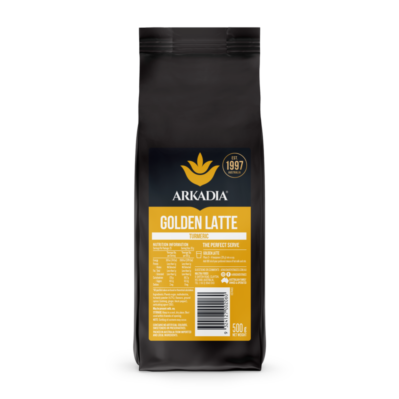 ARKADIA GOLDEN TURMERIC LATTE 500GRAM