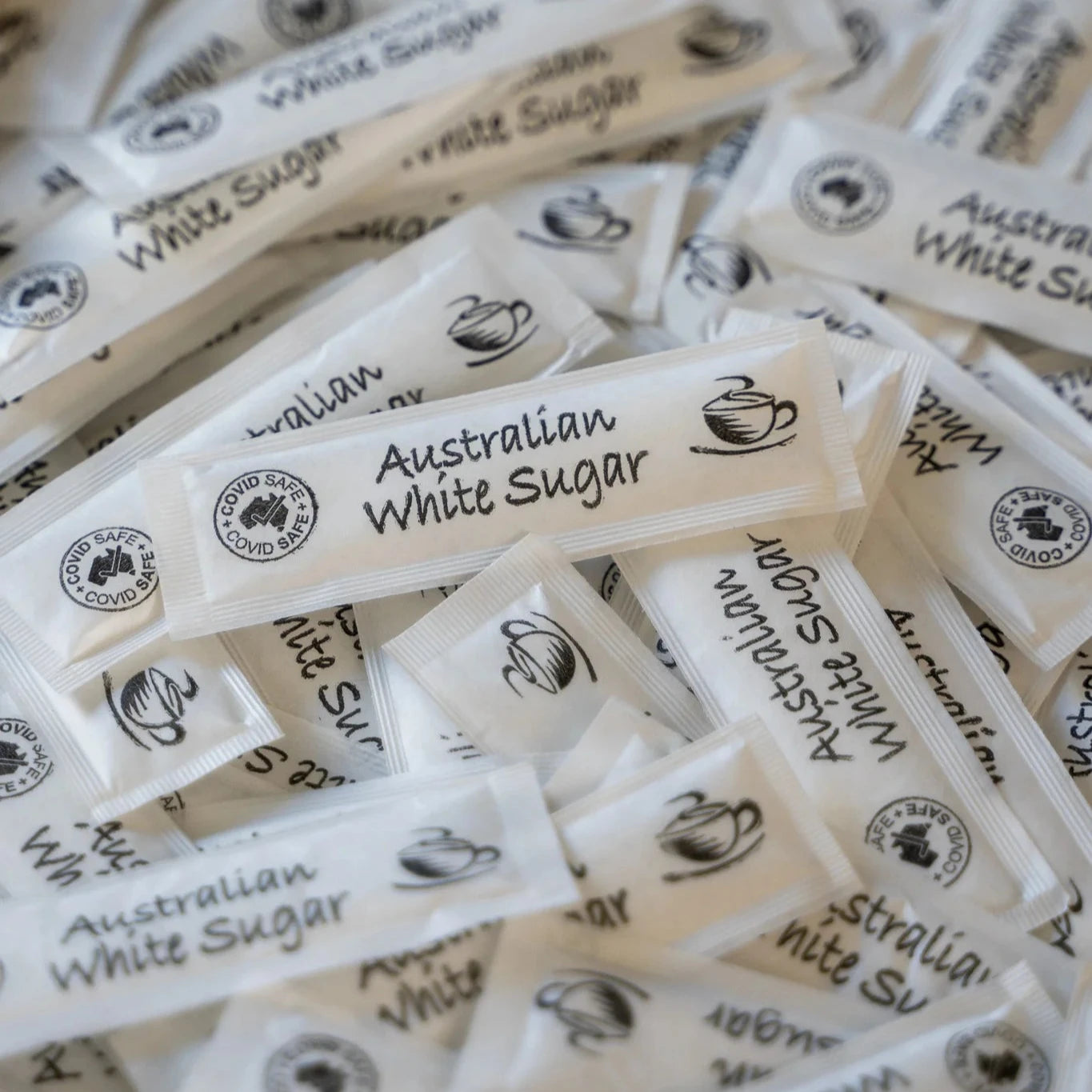 ISM - White Flat Stick Sugar 2000 X 3GRAMS