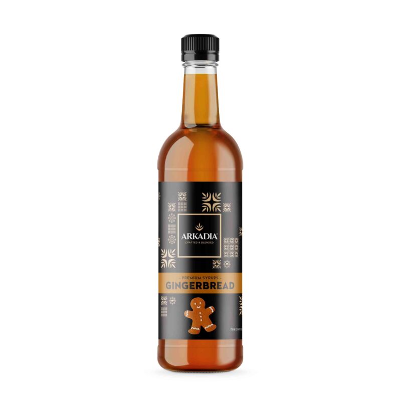 Waddi Speciality Coffee - Arkadia - Premium Gingerbread Syrup 750ml